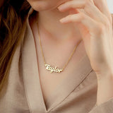 Personalized Letters Stainless Steel Name Necklace