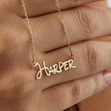 Personalized Name Necklace, Custom Stainless Steel Jewelry