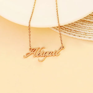Name Necklace Personalized Name Necklace Jewelry Gift for wife girlfriend