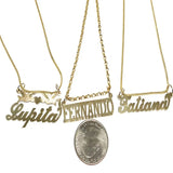 Personalized Name Necklace 18K Pendant Girlfriend/Women Jewelry Gift