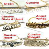Personalized Name Necklace 18K Pendant Girlfriend/Women Jewelry Gift