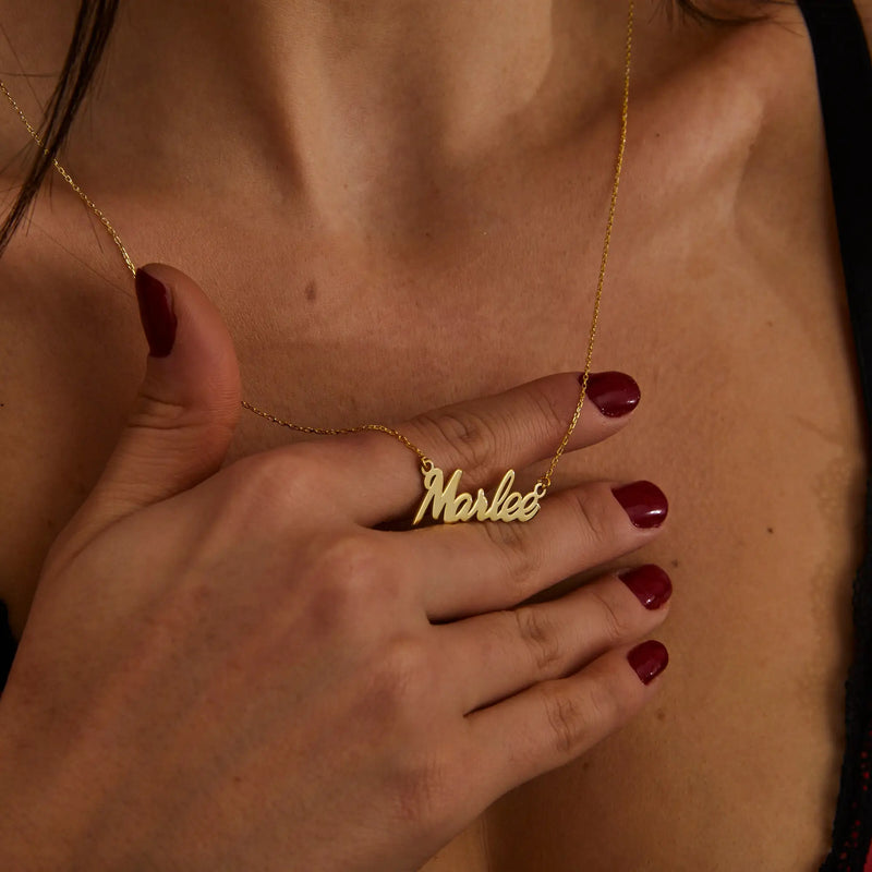 Personalized Name Necklace, Dainty Nameplate Jewelry