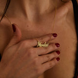 Personalized Name Necklace, Dainty Nameplate Jewelry