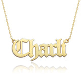 Customized Steel Name Necklace - Personalized Gift