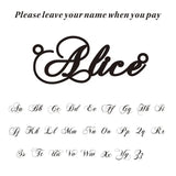 Personalized Stainless Steel Name Necklace for Couples - Valentines Gift
