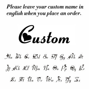 Name Necklace Personalized Stainless Steel Chain Necklace Pendant Necklace