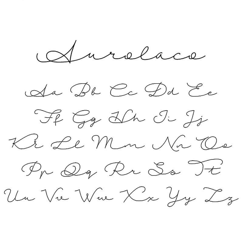 Personalized Name Necklace Stainless Steel Letter Pendant Chain