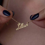 Custom Name Necklace Stainless Steel Jewelry