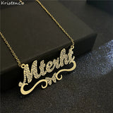 Personalized Butterfly Pendant Necklace Stainless Steel Material