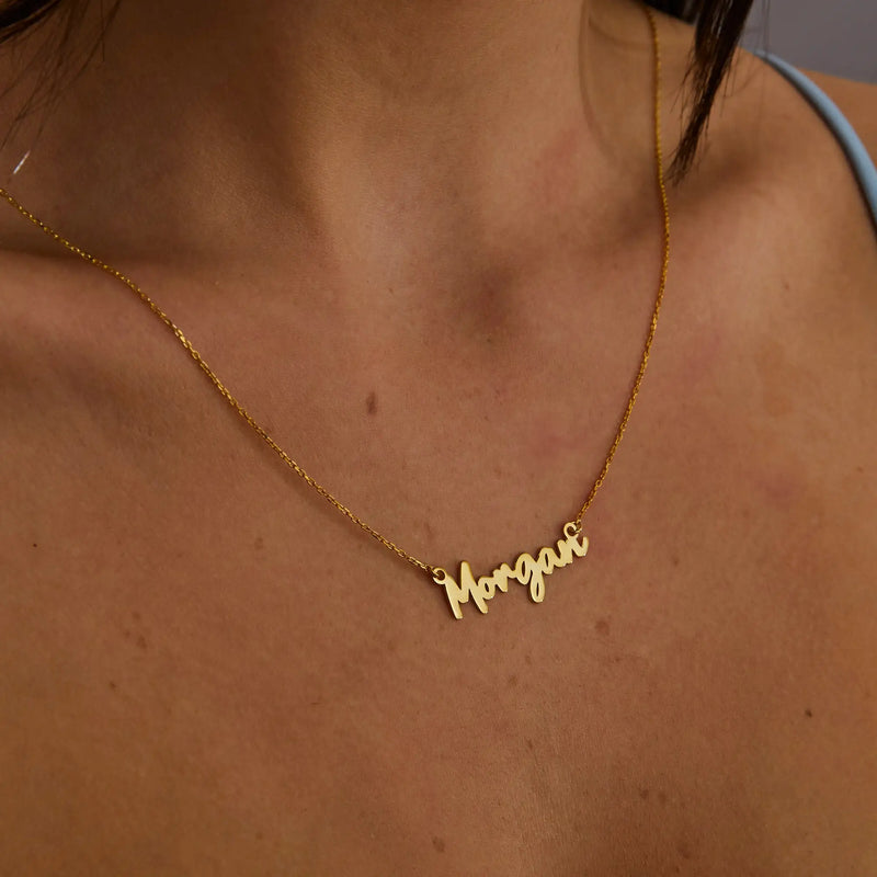 Dainty Stainless Steel Name Necklace