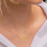 Personalized Name Necklace, Stainless Steel, Customized Gift