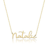 Personalized Name Necklace, Stainless Steel, Customized Gift