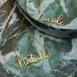Personalized Name Necklace, Stainless Steel, Customized Gift