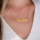 Name Necklace Stainless Steel Personalized Name Necklace