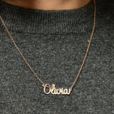 Name Necklace Stainless Steel Personalized Name Necklace