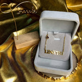 Personalized Birthstone Name Necklace for Women