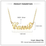 Personalized Engraved Nameplate Necklace Choker for Women