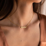 Wave Chain Necklace Stainless Steel Personalized Jewelry