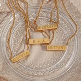 Custom Name Necklace - Women's Stainless Steel