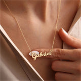 Custom Stainless Steel Name Necklace - Personalized Font - Ideal Gift