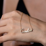 Personalized Diamond Pendant Name Necklace
