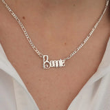 Personalized Name Necklace Stainless Steel Chain Women Gift