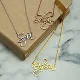 Personalized Name Necklace, Stainless Steel Mother's Jewelry