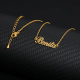 Custom Stainless Steel Name Necklace Pendant