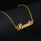 Custom Stainless Steel Name Necklace Pendant