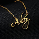 Name Necklaces For Women Stainless Steel Chain Choker