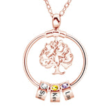 Life of Tree DIY Beaded Necklace Mother's Gift