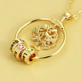 Life of Tree DIY Beaded Necklace Mother's Gift