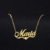 Customizable Stainless Steel Name Necklace