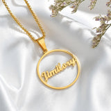 Name Personalized Jewelry Stainless Steel Pendant Necklaces