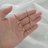 Personalized Name Stainless Steel Cross Necklace