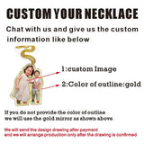 Personalized Acrylic Name Necklace for Women