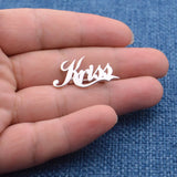 Custom Name Pin, Personalized Name Brooch for Women