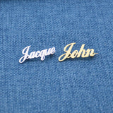 Custom Name Pin, Personalized Name Brooch for Women
