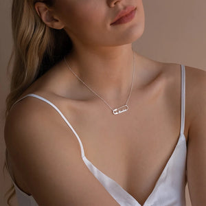Safety Pin Necklace Vintage Charm Clavicle Personalized Jewelry