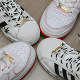 Personalized Shoe Buckle Number Tag Stainless Steel