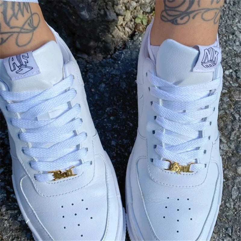 Personalized Shoe Buckle Sneakers Tag - Stainless Steel Mother's Jewelry