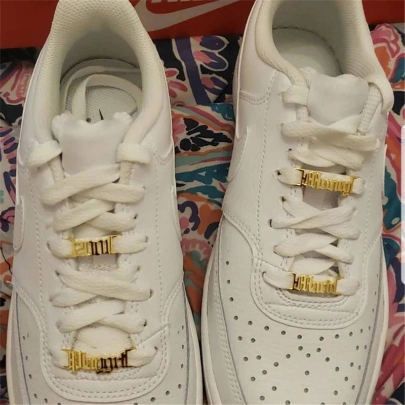 Personalized Shoe Buckle Sneakers Tag - Stainless Steel Mother's Jewelry