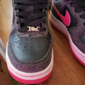 Personalized Shoe Buckle Sneakers Tag - Stainless Steel Mother's Jewelry