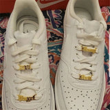 Personalized Shoe Buckle Sneakers Tag - Stainless Steel Mother's Jewelry