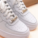 Personalized Stainless Steel Crystal Name Shoe Buckle