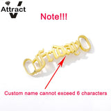Custom Name Shoe Buckle Stainless Steel Chain Jewelry