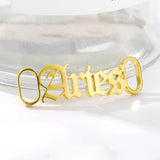 Personalized Stainless Steel Shoe Buckle Nameplate