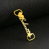 Personalized Shoe-buckle Nameplate Charm