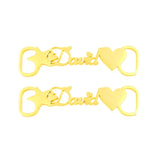 Personalized Shoe-buckle Nameplate Charm
