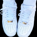 Personalized Stainless Steel Shoe-buckle Letters Buckie for Adults Kids